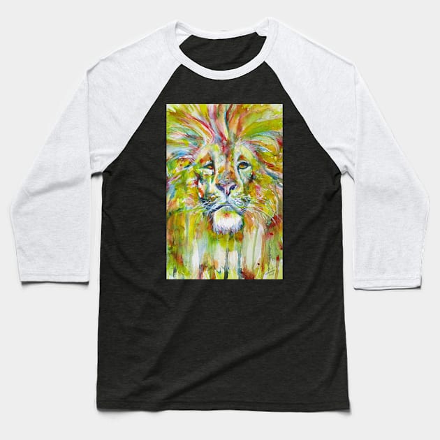 LION Baseball T-Shirt by lautir